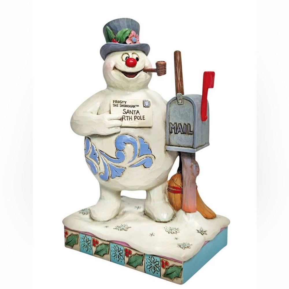 AUTHENTIC JIM SHORE FROSTY THE SNOWMAN FIGURINE